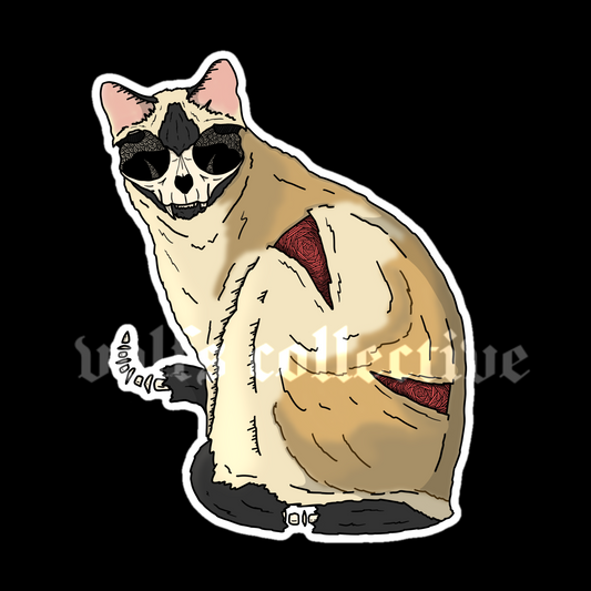 Isis the Zombie Siamese Cat